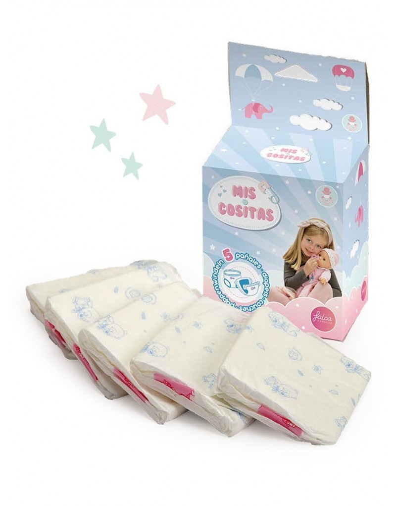 Caja de 5 pa ales mu ecas de 40 a 50 cm JESMAR TOYS