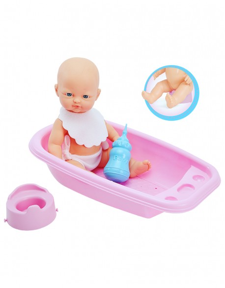 Bebé Bubble con bañera más biberón y orinal